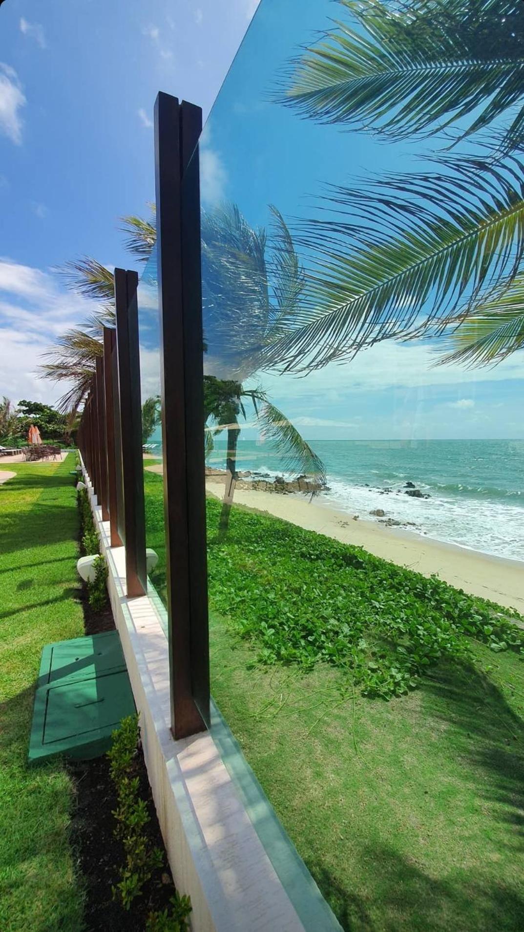 Flat Tabatinga Nord, Vista Para O Mar Conde  Cameră foto